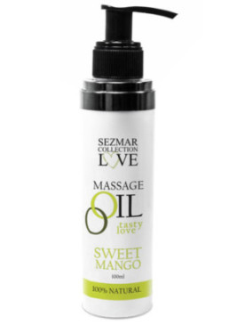 Huile de massage comestible mangue 100ml - SEZ064A